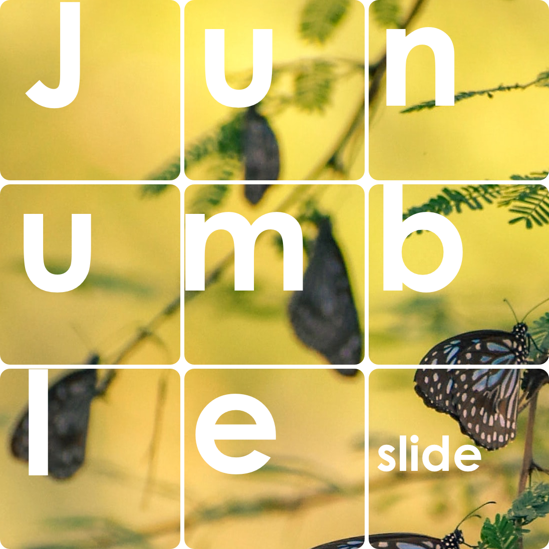 Junumble Slide Logo